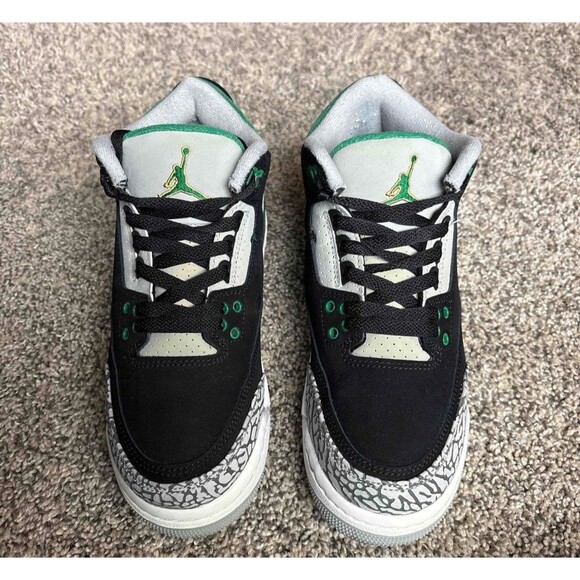 Nike Air Jordan 3 Retro Pine Green Size 5 Youth (Size 6.5 Women's) - Picture 3 of 8